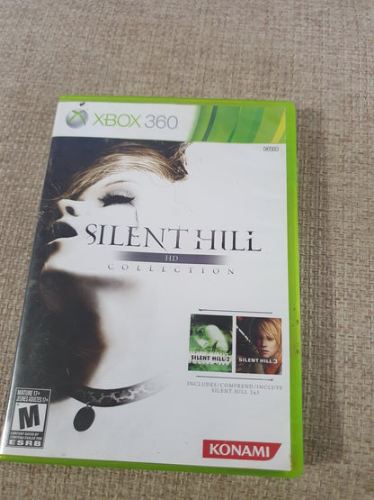 Silent Hill HD Collection Xbox 360 One Series X Game Manual Complete CIB 30133