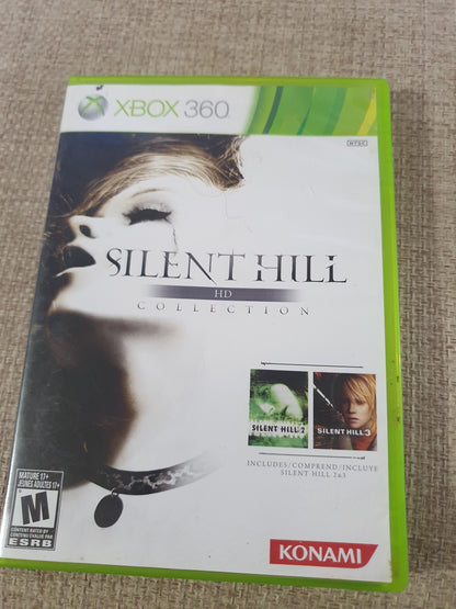 Silent Hill HD Collection Xbox 360 One Series X Game Manual Complete CIB 30133