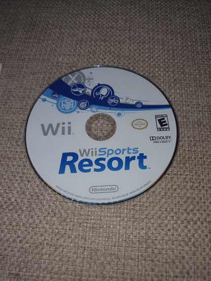 Wii Sports Resort Cardboard Sleeve (Nintendo Wii, 2009) Disc Good RVL-RZTE-USA-B0