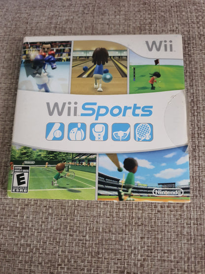 Wii Sports (Nintendo Wii, 2006) Complete Manual CIB Good Tested RVL-RSPE-USA-B1