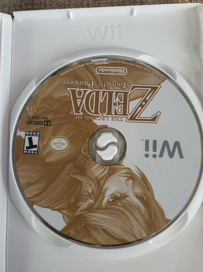 The Legend of Zelda: Twilight Princess (Nintendo Wii, 2006) RVL-RZDE-USA-B0