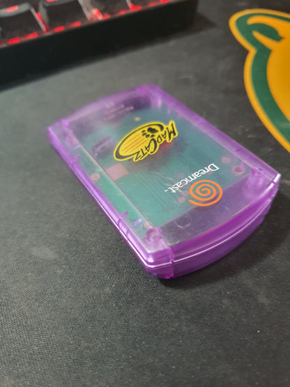 Mad Catz Translucent Purple Memory Card VMU Unit Sega Dreamcast 1999 HTK-7000