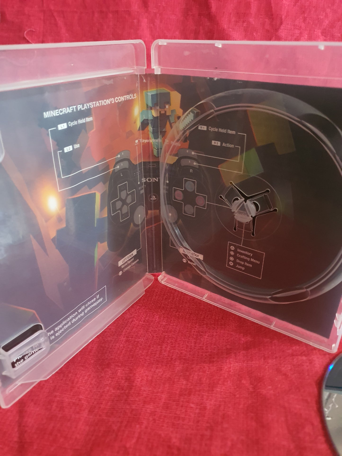 Minecraft PlayStation 3 Edition (PlayStation 3, 2014) Tested 3000385 Region Free