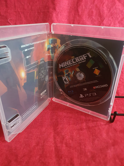 Minecraft PlayStation 3 Edition (PlayStation 3, 2014) Tested 3000385 Region Free