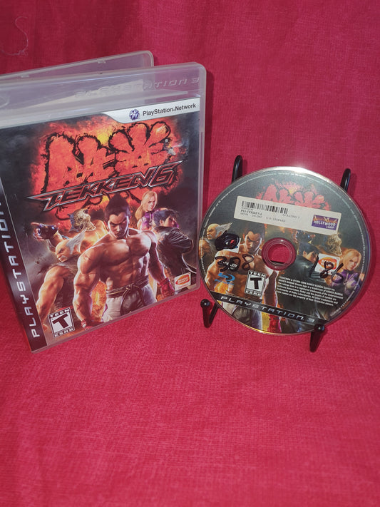 Tekken 6 (Sony PlayStation 3, 2009) Tested Disc Artwork Case Good Works