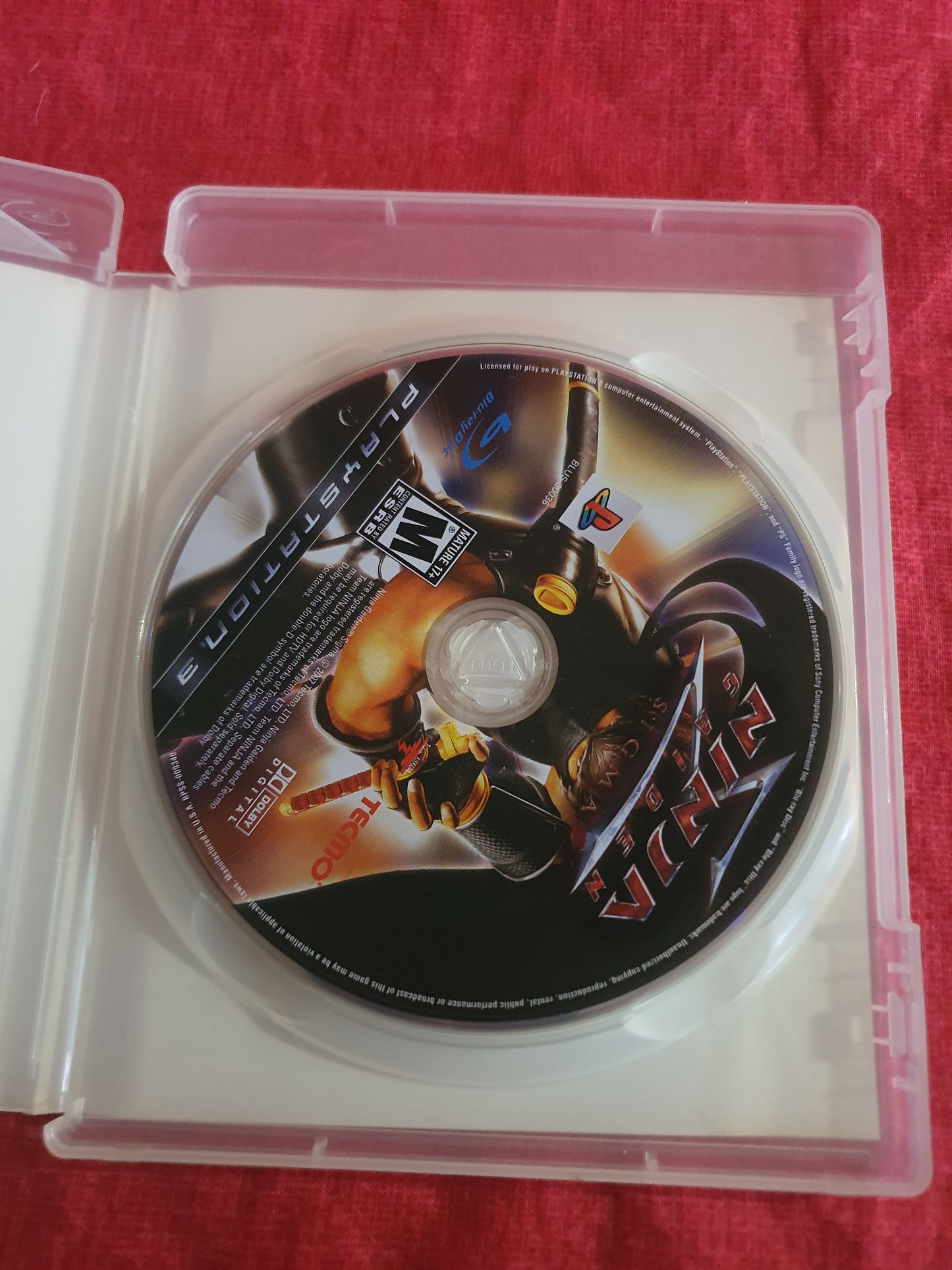 Ninja Gaiden Sigma (Sony PlayStation 3, 2007) Disc Very Good Tested