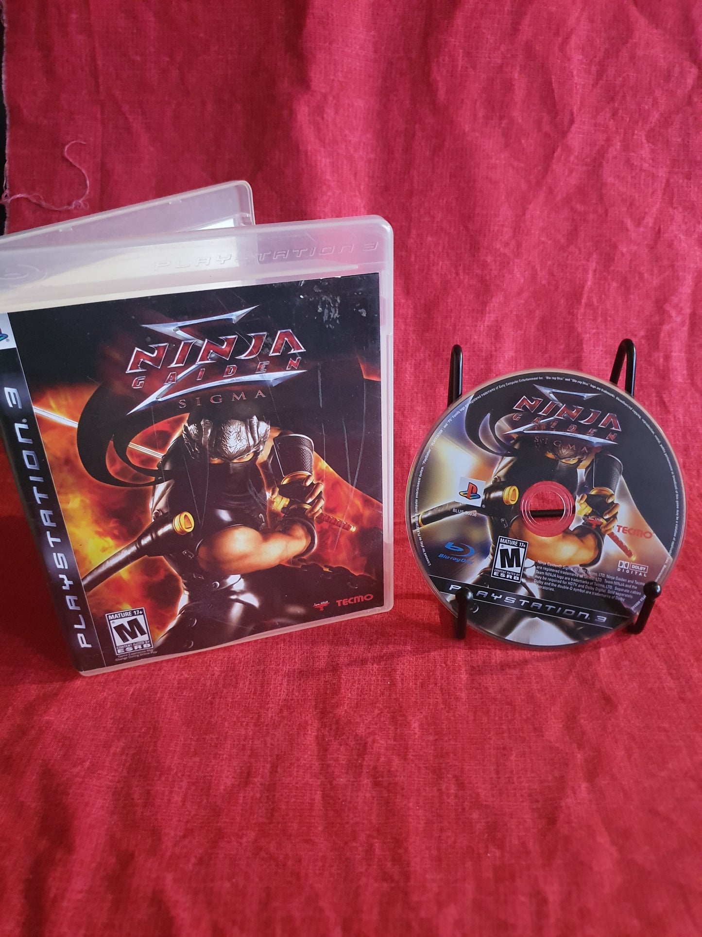 Ninja Gaiden Sigma (Sony PlayStation 3, 2007) Disc Very Good Tested