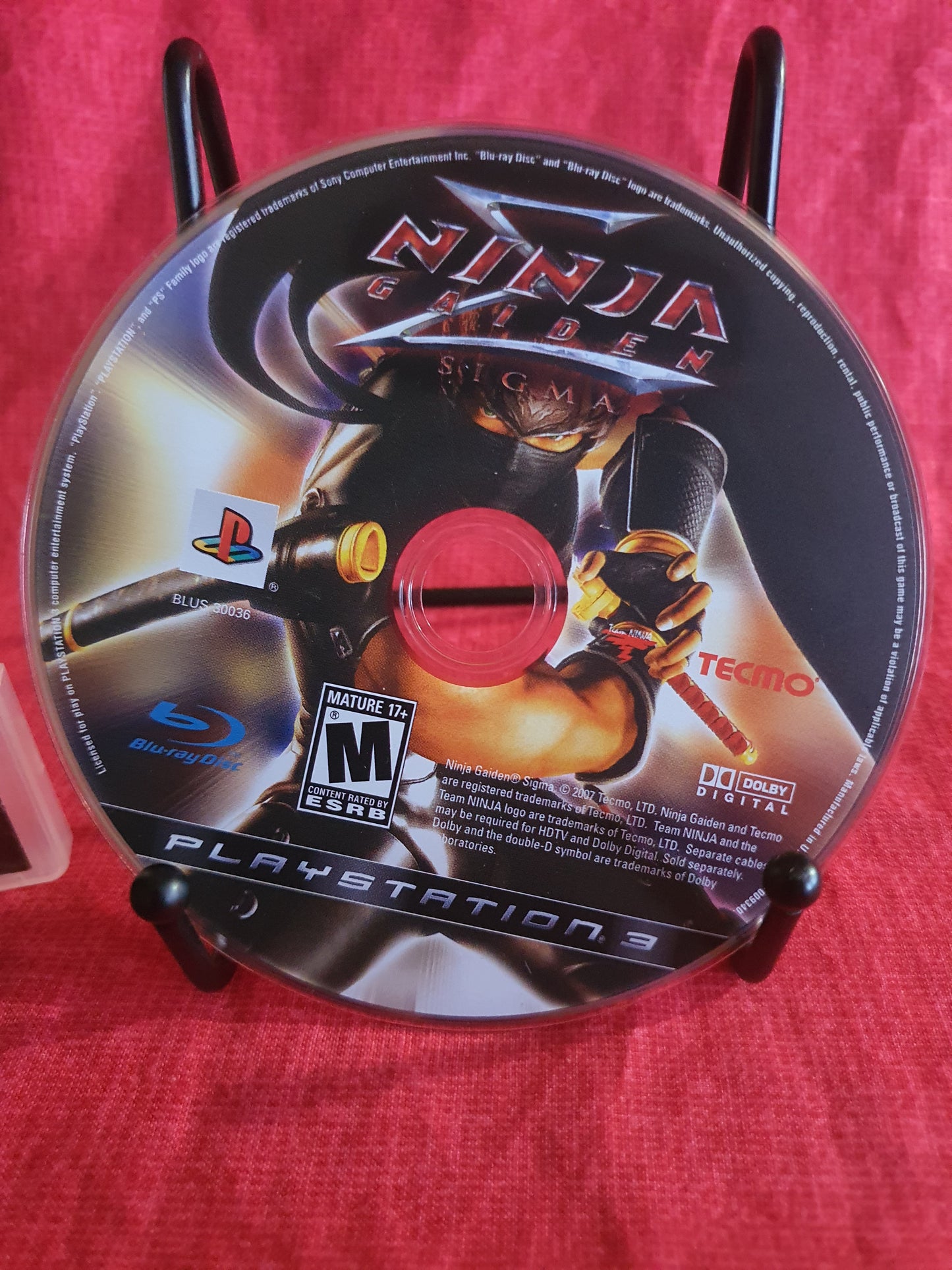 Ninja Gaiden Sigma (Sony PlayStation 3, 2007) Disc Very Good Tested