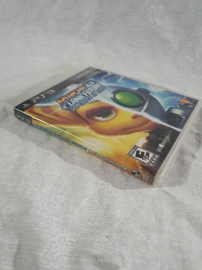 Ratchet & Clank Future A Crack in Time Sony PlayStation 3 2009 Black Label VG