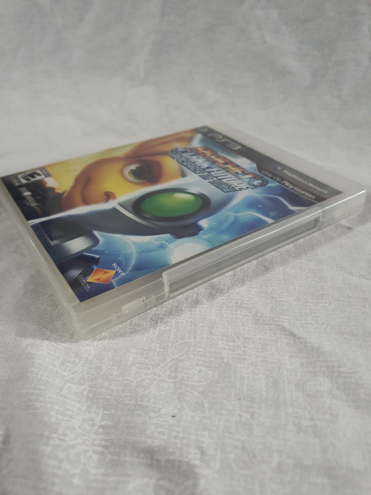 Ratchet & Clank Future A Crack in Time Sony PlayStation 3 2009 Black Label VG