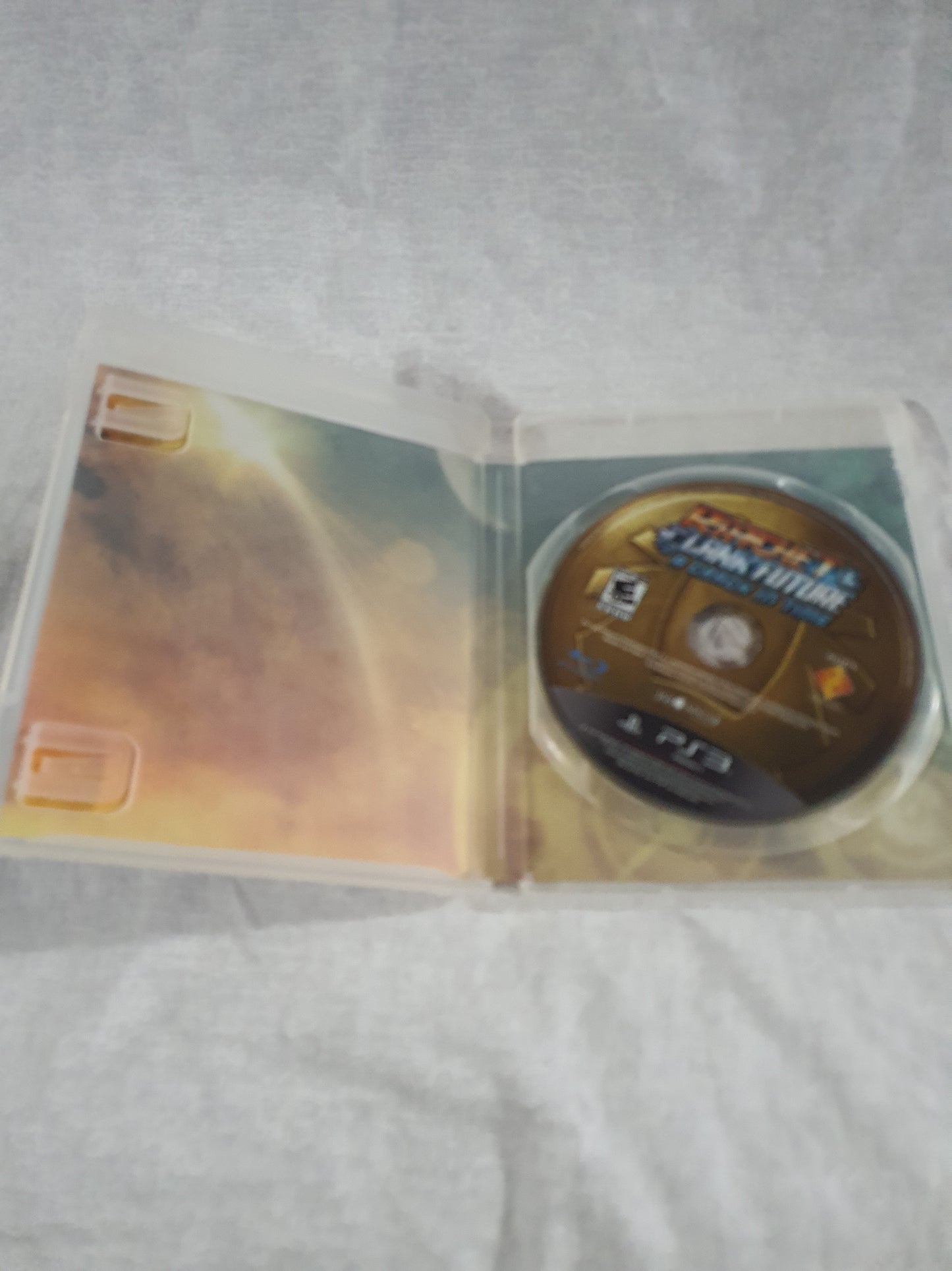 Ratchet & Clank Future A Crack in Time Sony PlayStation 3 2009 Black Label VG