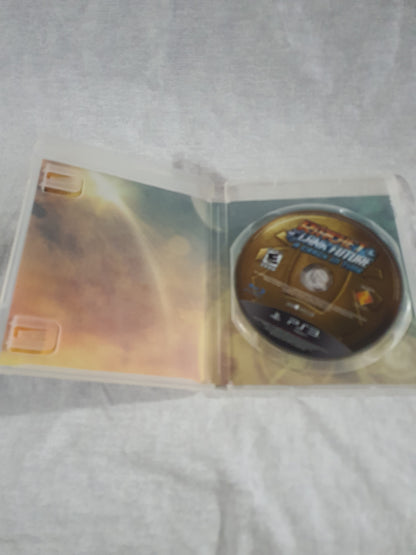 Ratchet & Clank Future A Crack in Time Sony PlayStation 3 2009 Black Label VG