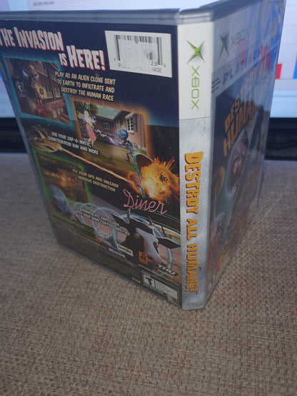 Destroy All Humans Platinum Hits (Microsoft Xbox, 2005) 1 Year Guarantee Tested