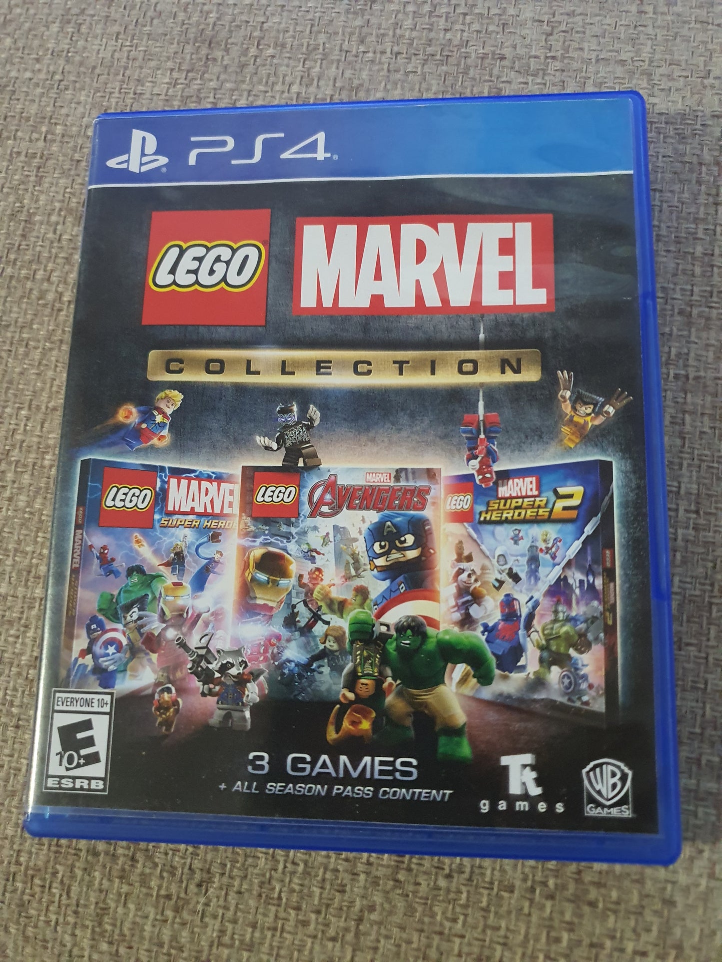 LEGO Marvel Collection PS4 PlayStation 4 Year Guarantee Complete CIB Near Mint