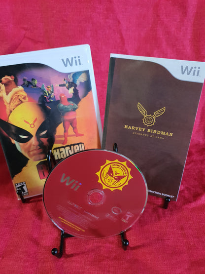 Harvey Birdman Attorney At Law Nintendo Wii Game CIB Cleaned Tested Complete NM