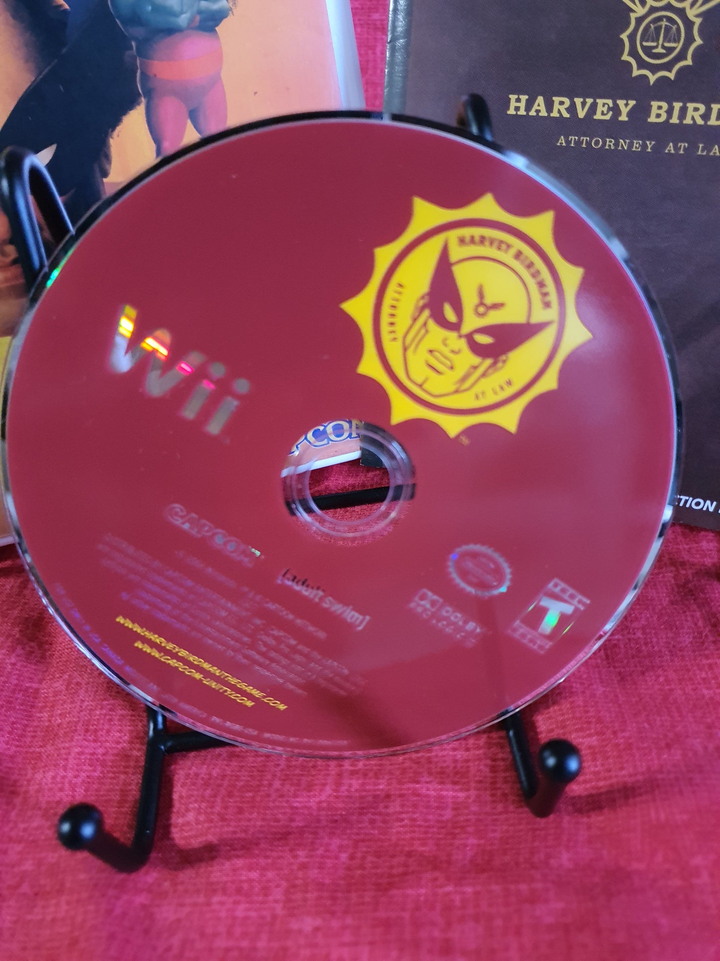 Harvey Birdman Attorney At Law Nintendo Wii Game CIB Cleaned Tested Complete NM