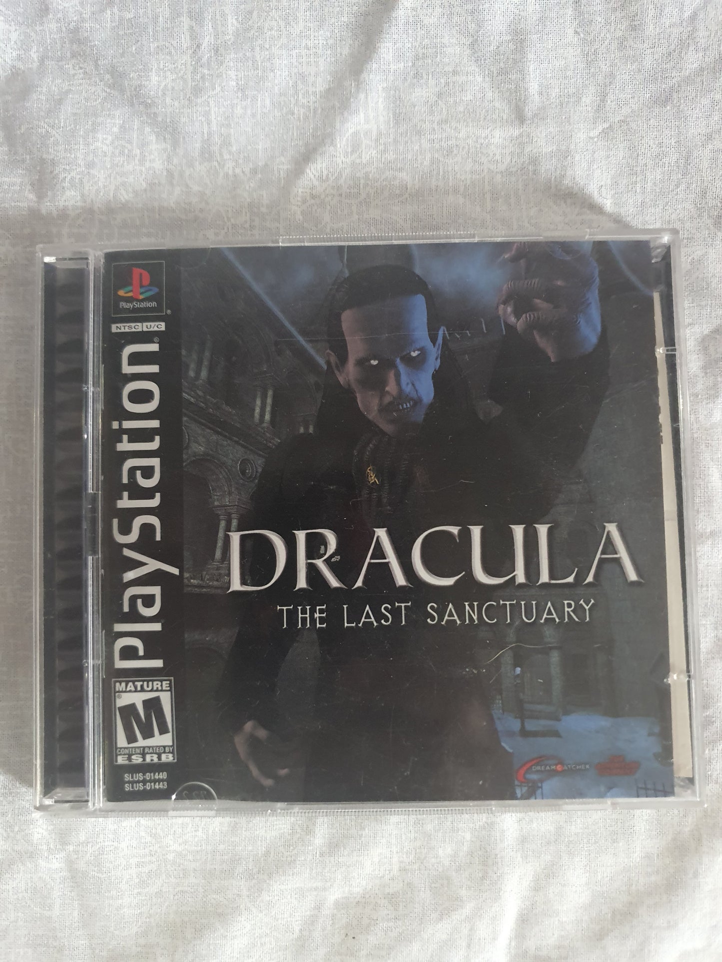 Dracula: The Last Sanctuary (PS1, 2002) Disc 2 Reg card Manuel SLUS-01443