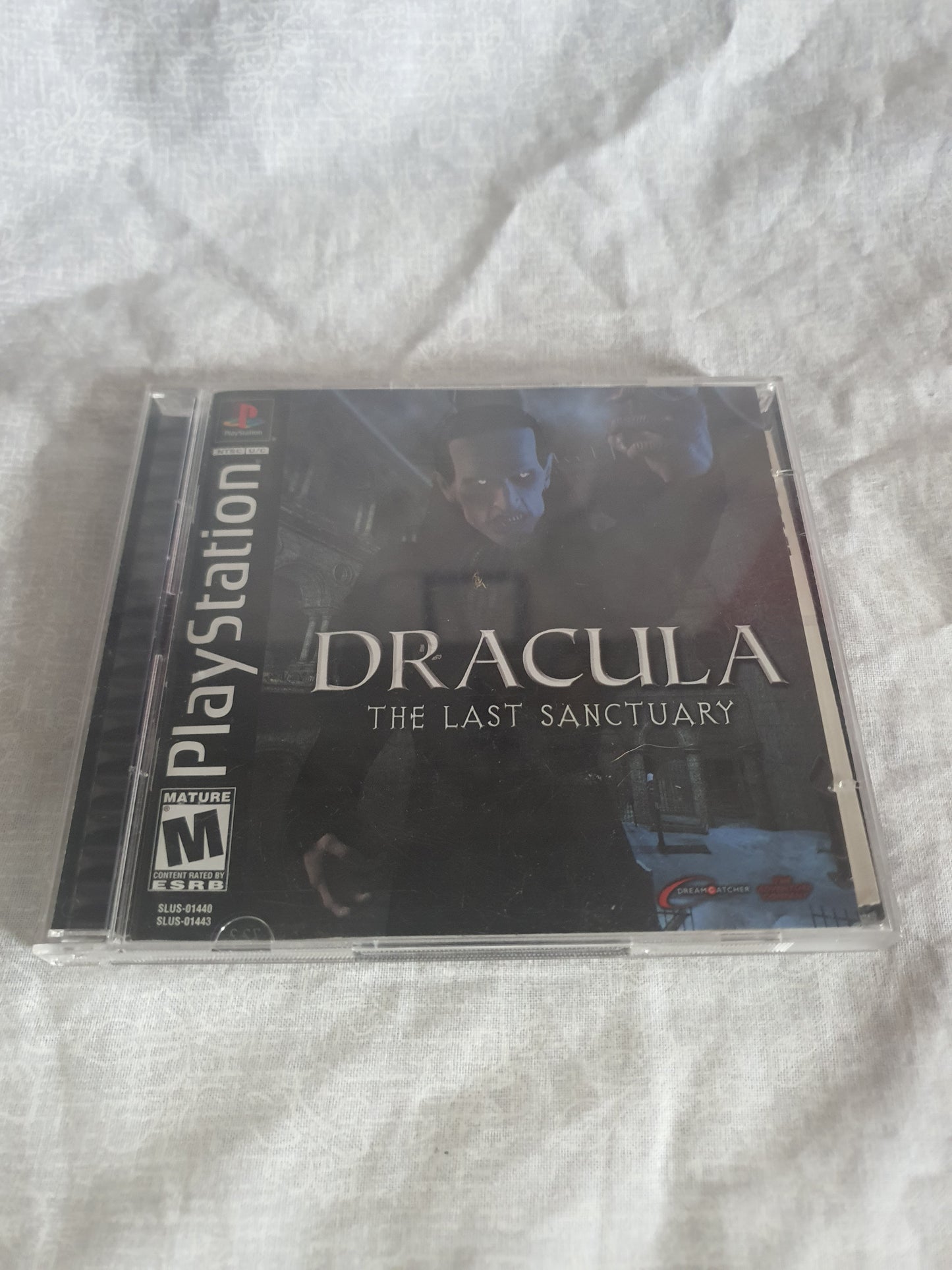 Dracula: The Last Sanctuary (PS1, 2002) Disc 2 Reg card Manuel SLUS-01443