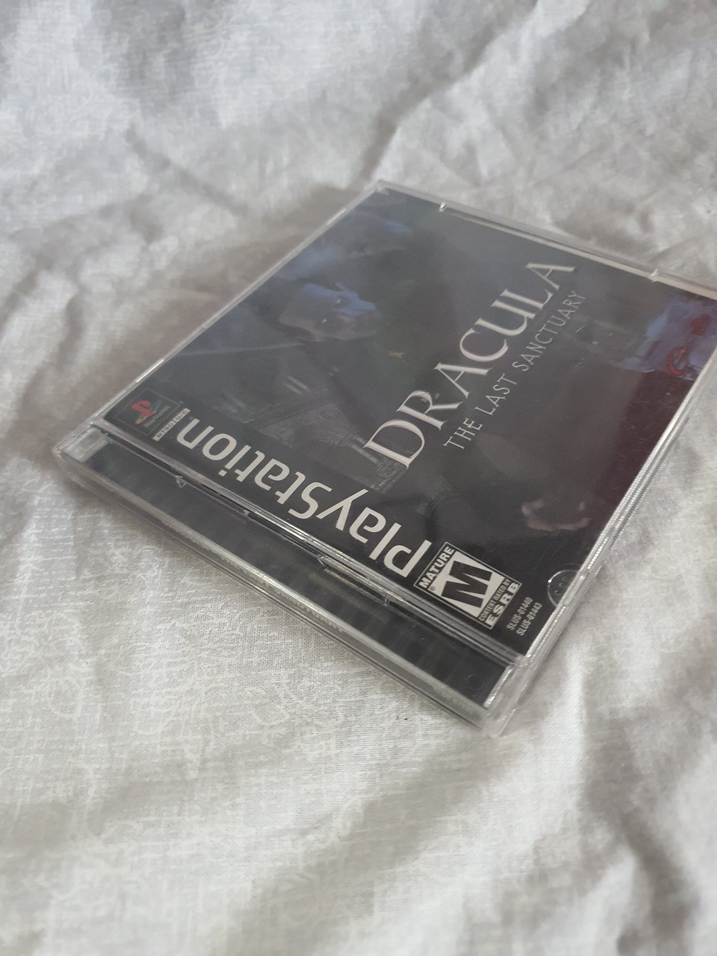 Dracula: The Last Sanctuary (PS1, 2002) Disc 2 Reg card Manuel SLUS-01443