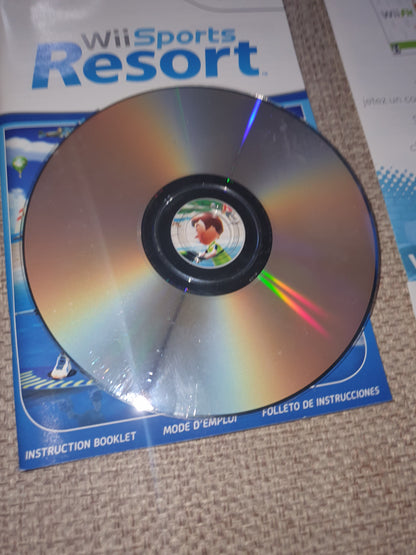 Wii Sports Resort (Nintendo Wii, 2009) Complete Clean Very Good RVL-P-RZTE-USZ