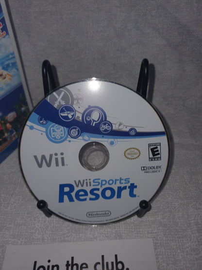 Wii Sports Resort (Nintendo Wii, 2009) Complete Clean Very Good RVL-P-RZTE-USZ