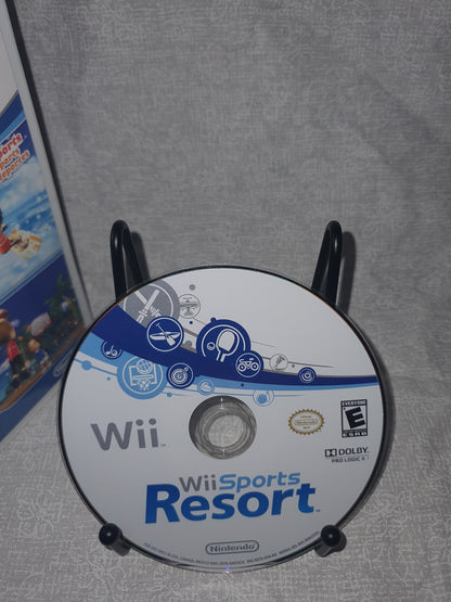 Wii Sports Resort (Nintendo Wii, 2009) Complete Clean Very Good RVL-P-RZTE-USZ