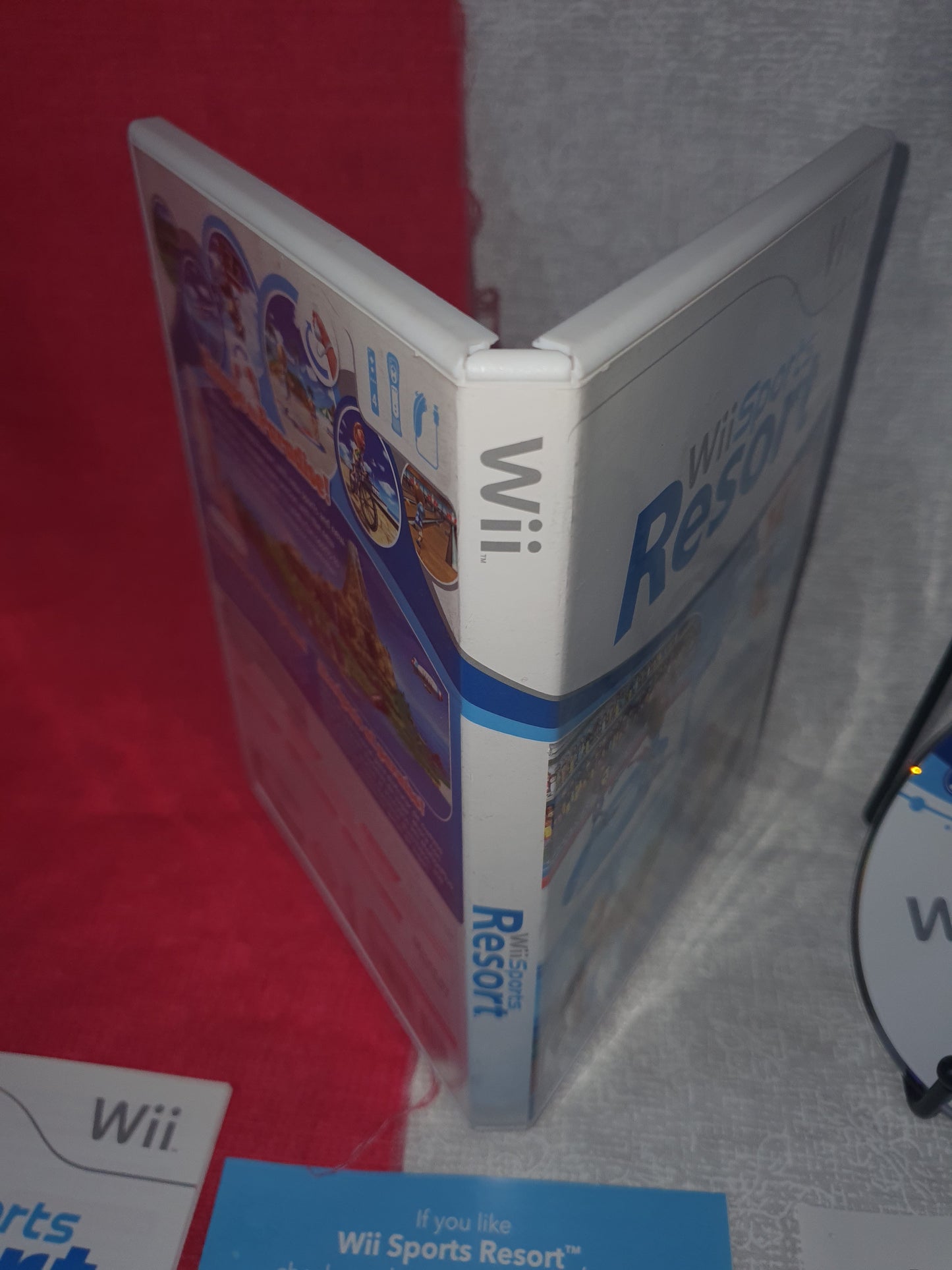 Wii Sports Resort (Nintendo Wii, 2009) Complete Clean Very Good RVL-P-RZTE-USZ