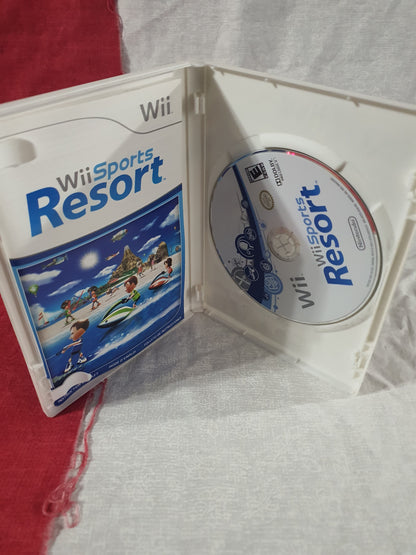 Wii Sports Resort (Nintendo Wii, 2009) Complete Clean Very Good RVL-P-RZTE-USZ