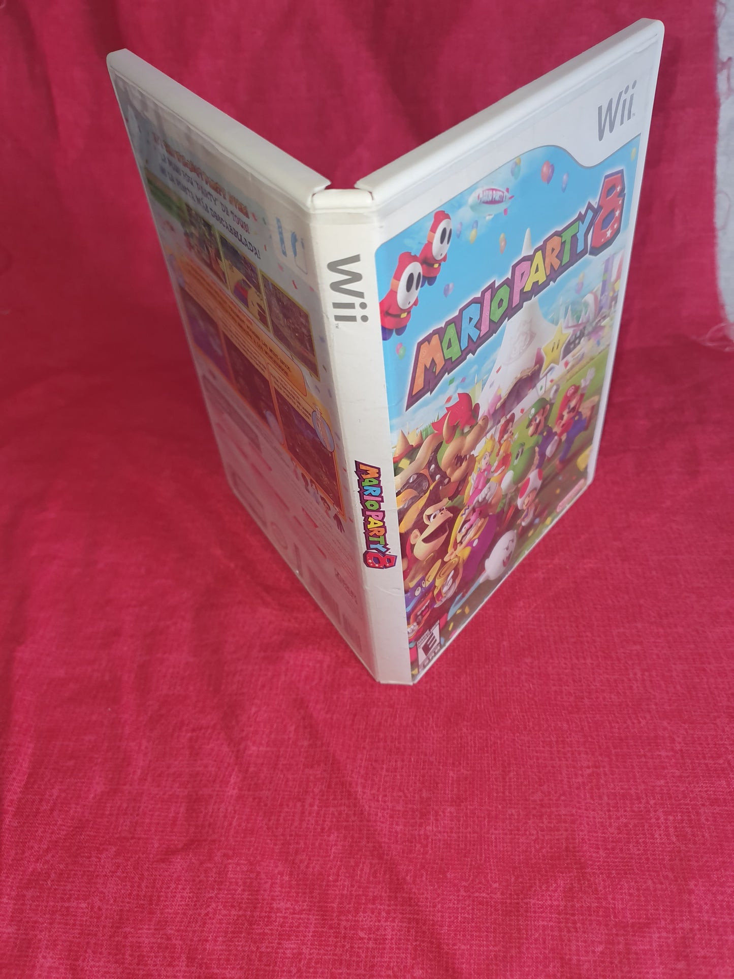 Mario Party 8 (Nintendo Wii, 2006) Complete CIB Inserts Manuel Booklet Disc Good