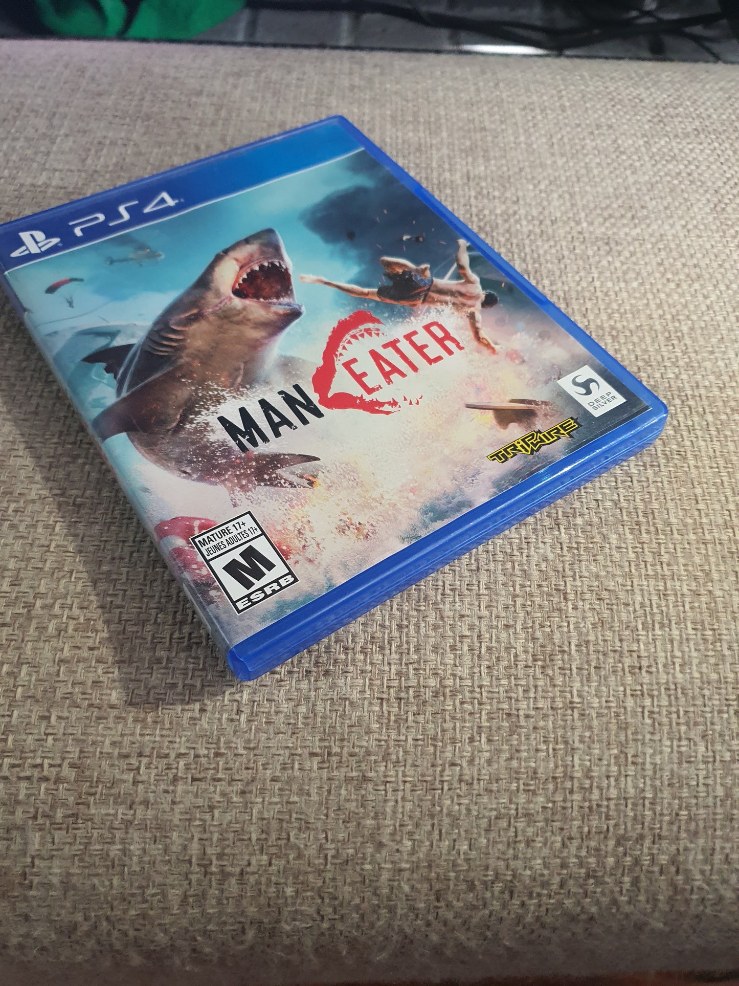 Man Eater Maneater (PlayStation 4, PS4,2020) CIB Complete Near Mint Tested