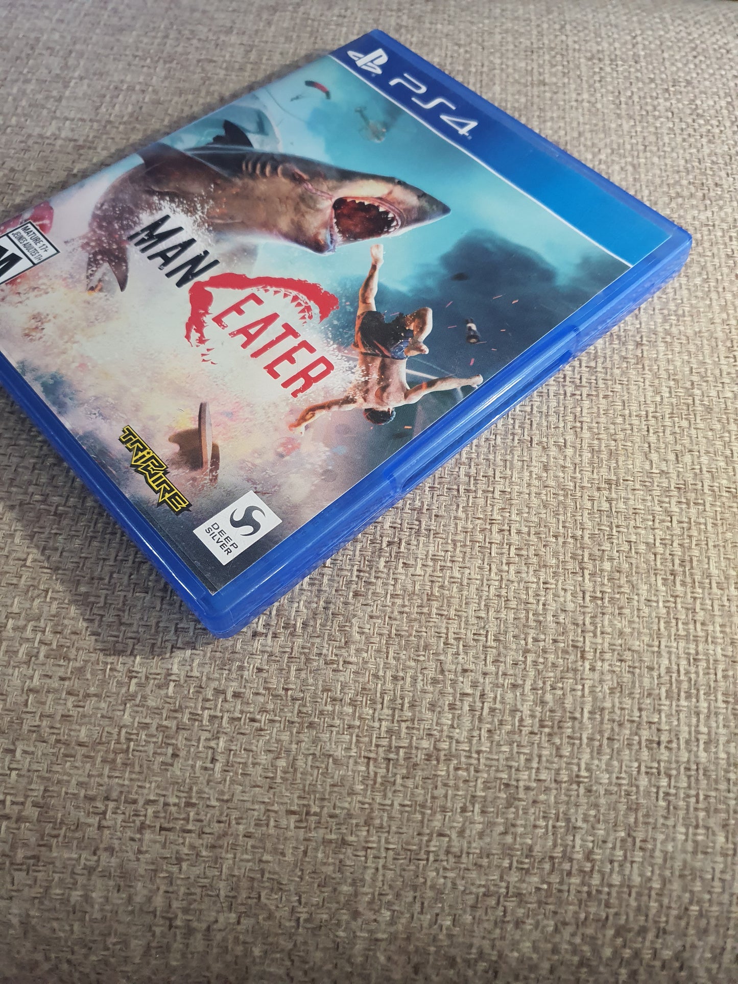 Man Eater Maneater (PlayStation 4, PS4,2020) CIB Complete Near Mint Tested