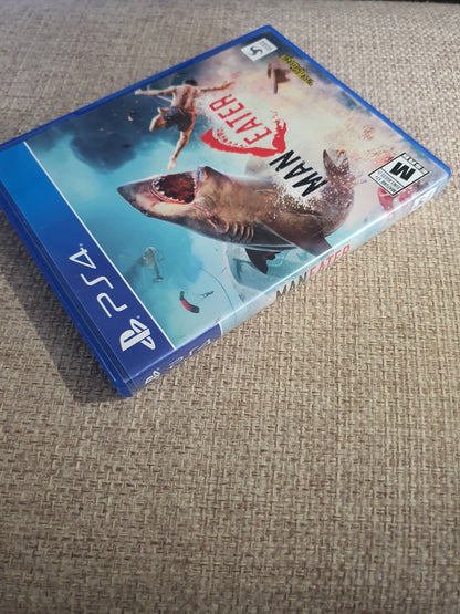 Man Eater Maneater (PlayStation 4, PS4,2020) CIB Complete Near Mint Tested