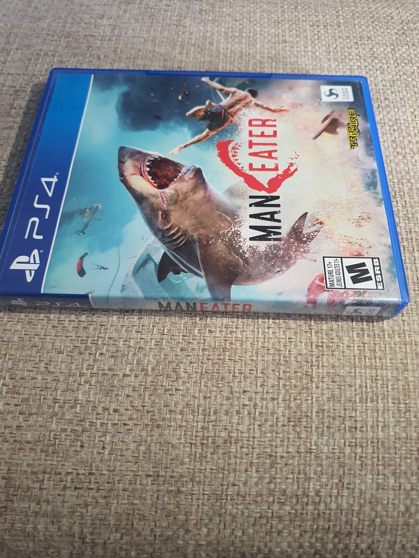 Man Eater Maneater (PlayStation 4, PS4,2020) CIB Complete Near Mint Tested
