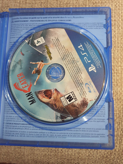 Man Eater Maneater (PlayStation 4, PS4,2020) CIB Complete Near Mint Tested
