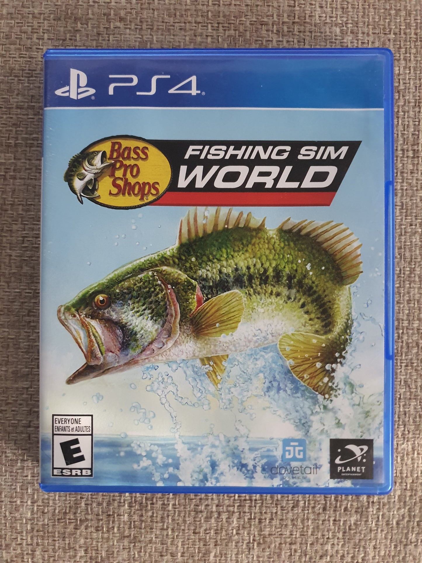 Bass Pro Shops Fishing Sim World (Sony PlayStation 4, PS4, 2020) Disc Very Good