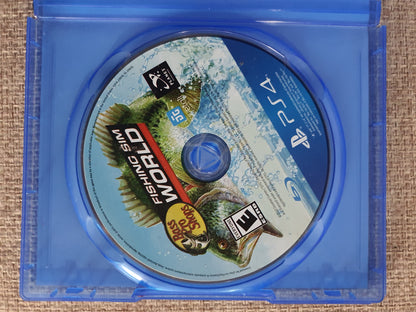 Bass Pro Shops Fishing Sim World (Sony PlayStation 4, PS4, 2020) Disc Very Good