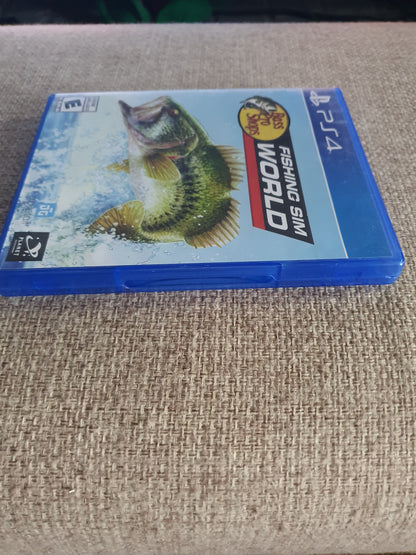 Bass Pro Shops Fishing Sim World (Sony PlayStation 4, PS4, 2020) Disc Very Good