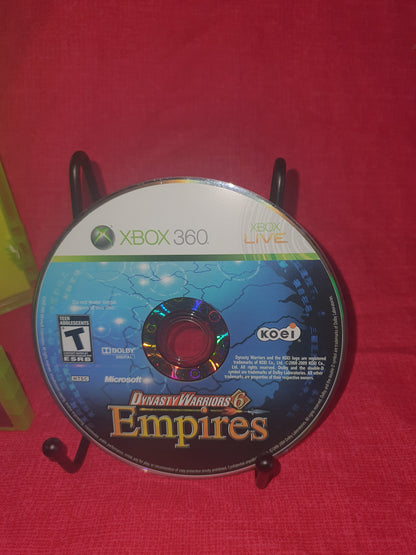 Dynasty Warriors 6 (Microsoft Xbox 360, 2008) Videogame Disc Very Good Tested