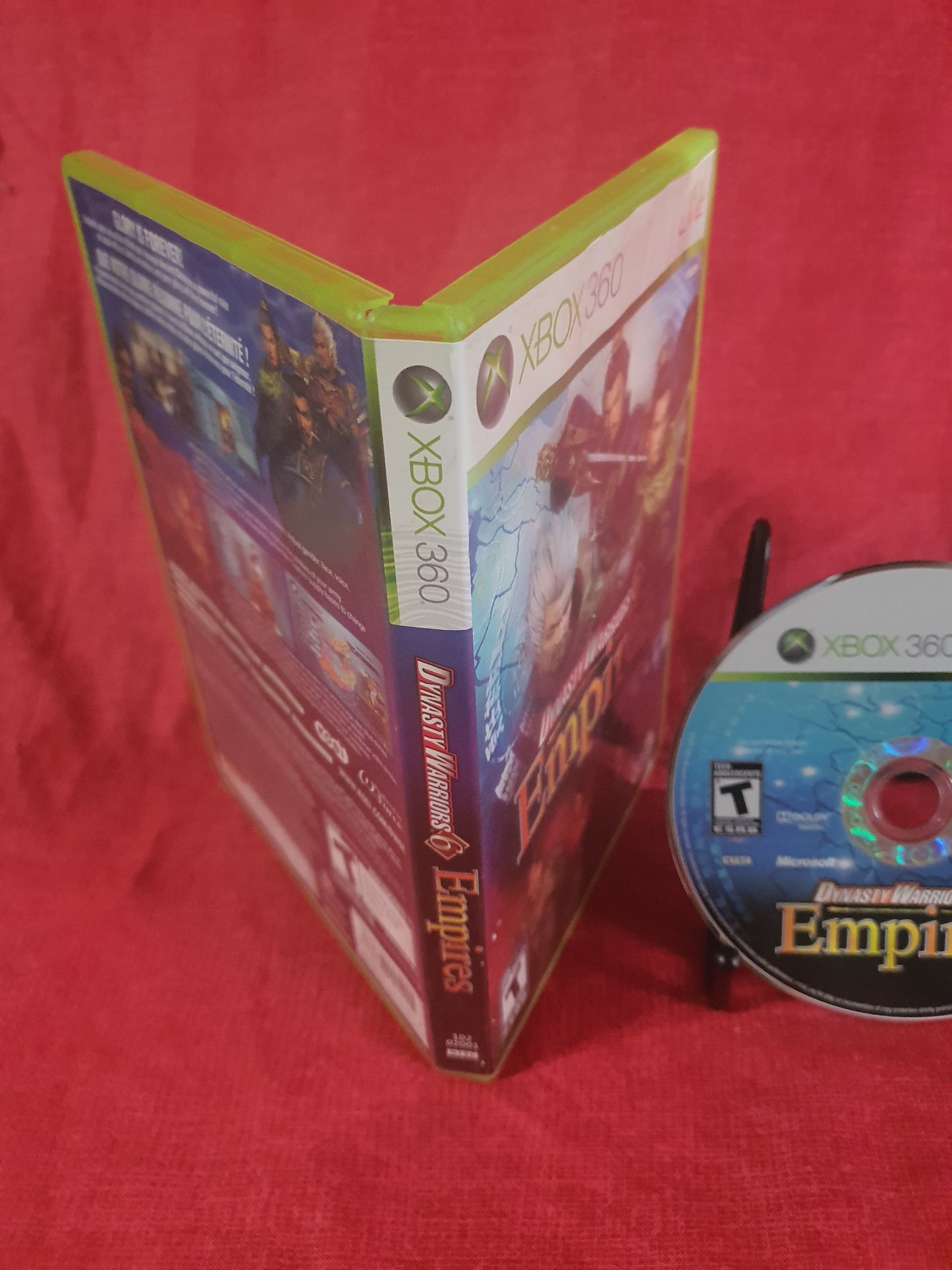 Dynasty Warriors 6 (Microsoft Xbox 360, 2008) Videogame Disc Very Good Tested