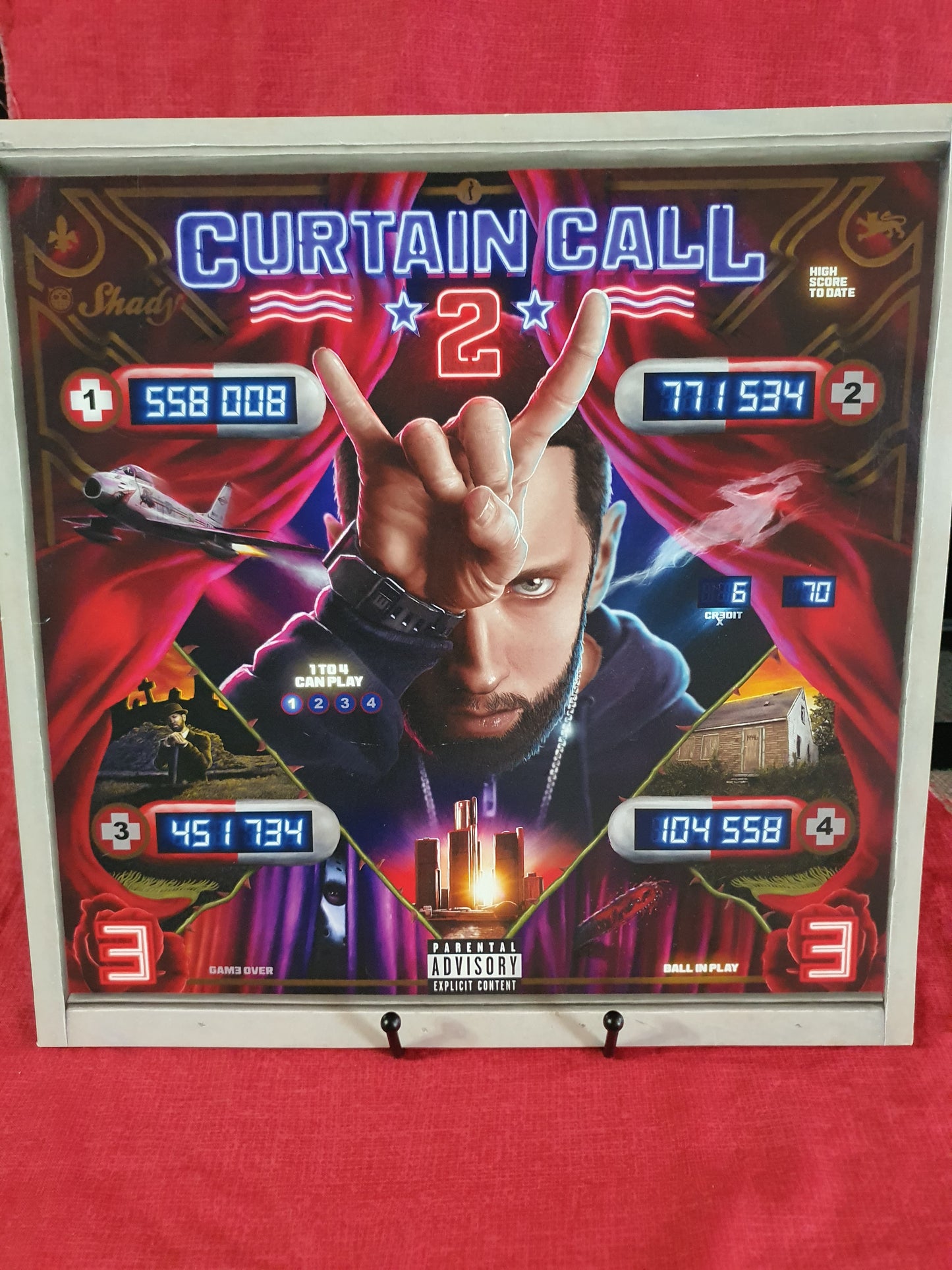 Eminem - Curtain Call 2 2x Vinyl LP Near Mint NM/NM Condition B0036064-01