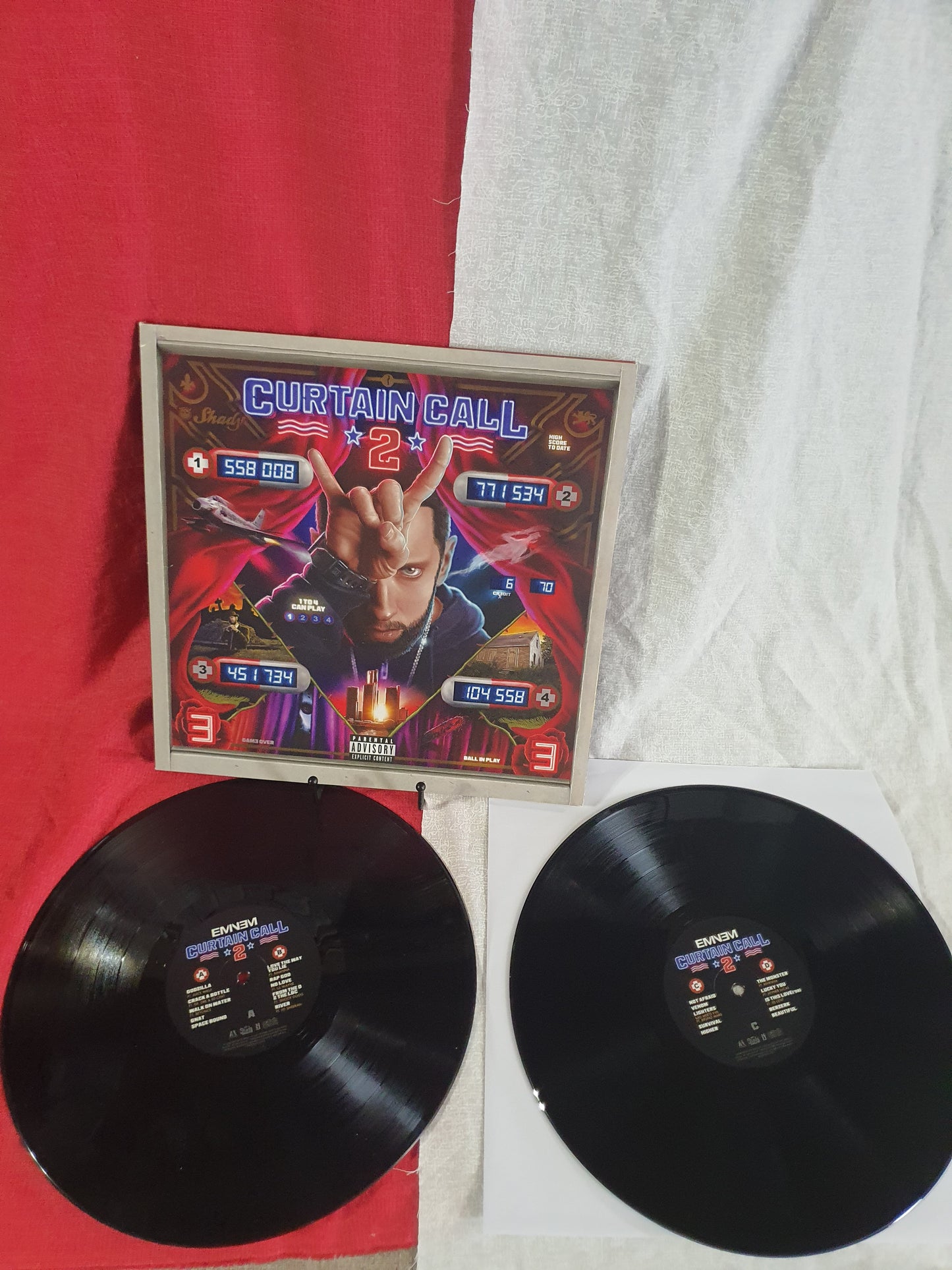 Eminem - Curtain Call 2 2x Vinyl LP Near Mint NM/NM Condition B0036064-01
