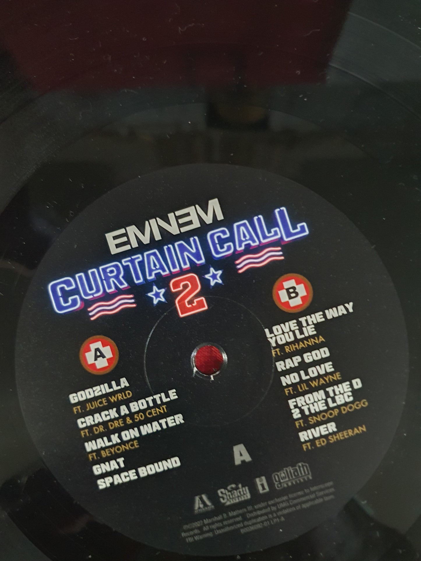Eminem - Curtain Call 2 2x Vinyl LP Near Mint NM/NM Condition B0036064-01