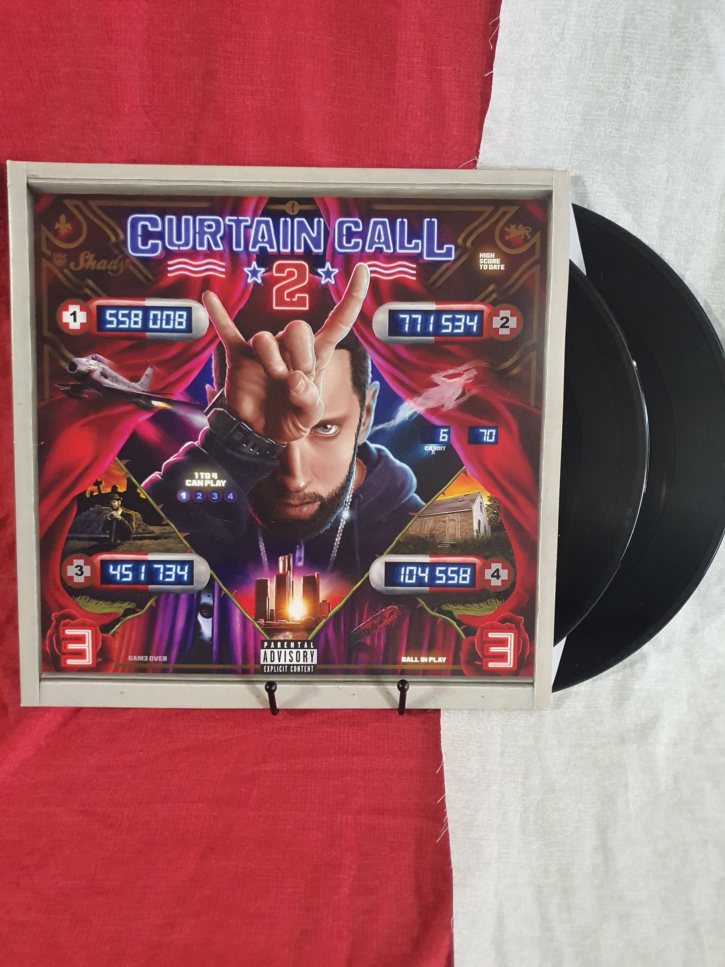 Eminem - Curtain Call 2 2x Vinyl LP Near Mint NM/NM Condition B0036064-01