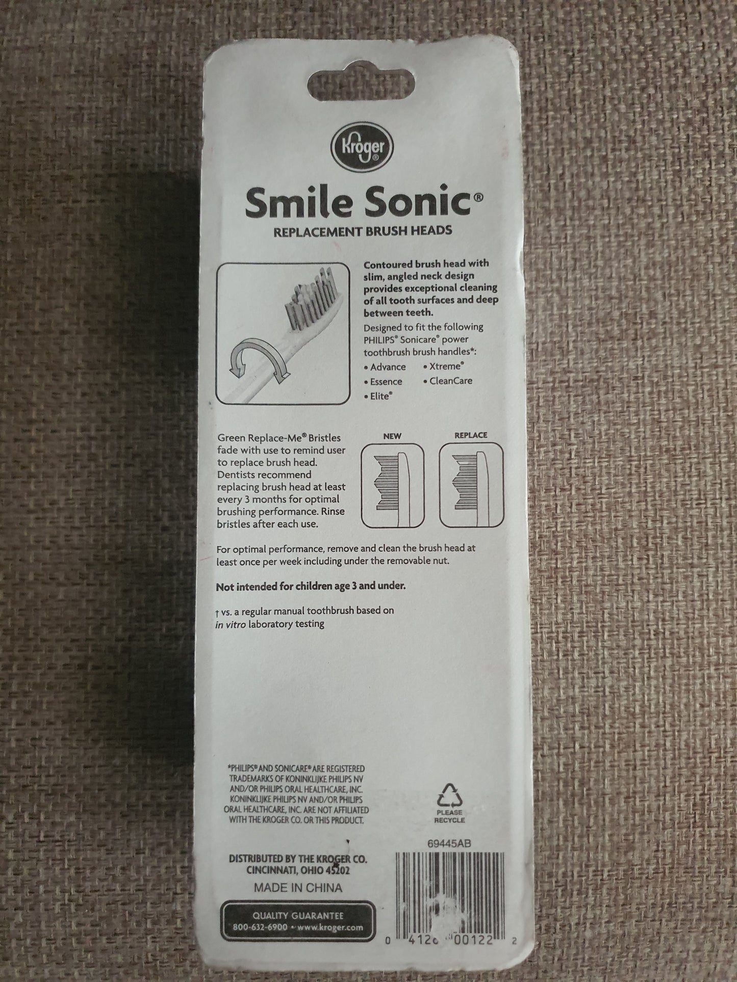 New Smile Sonic Replacement Brush Heads Cleancare Extreme Elitte Essence Advance