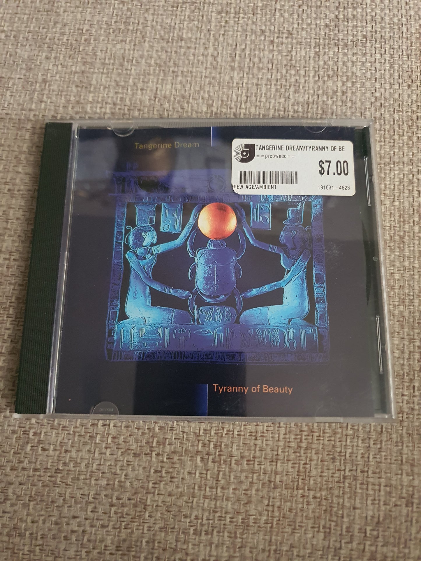 TANGERINE DREAM - TYRANNY OF BEAUTY CD 09006-23046-2 BMG