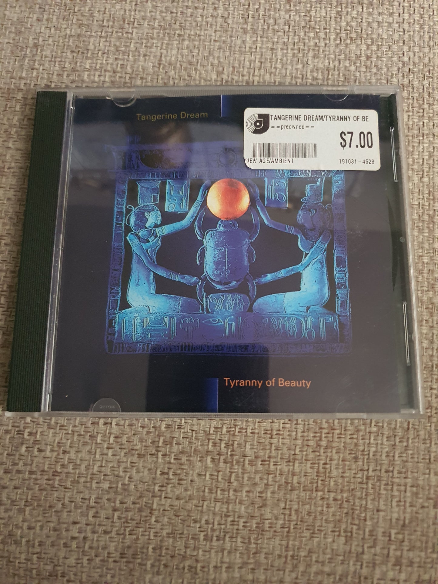 TANGERINE DREAM - TYRANNY OF BEAUTY CD 09006-23046-2 BMG