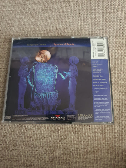 TANGERINE DREAM - TYRANNY OF BEAUTY CD 09006-23046-2 BMG