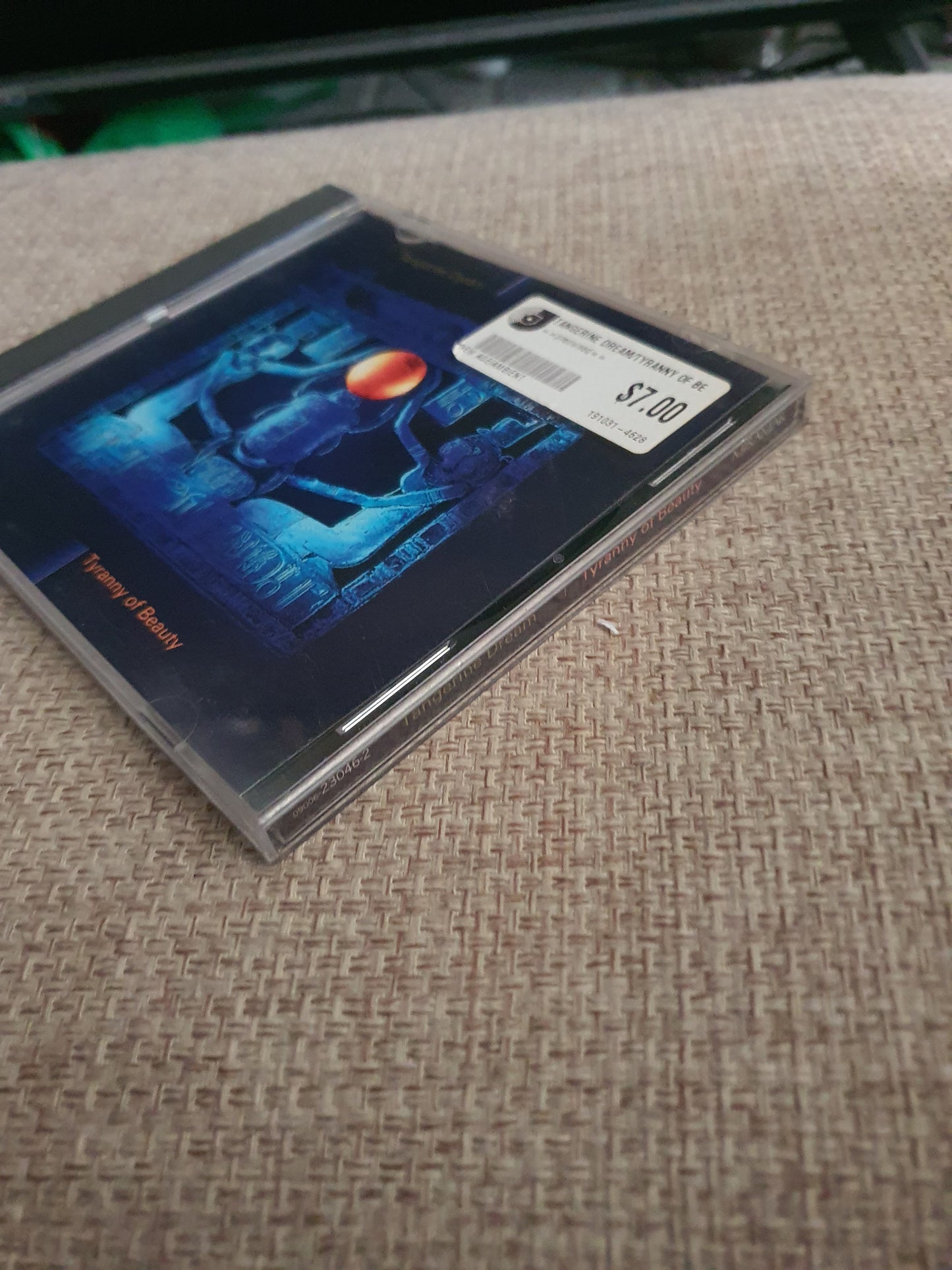 TANGERINE DREAM - TYRANNY OF BEAUTY CD 09006-23046-2 BMG