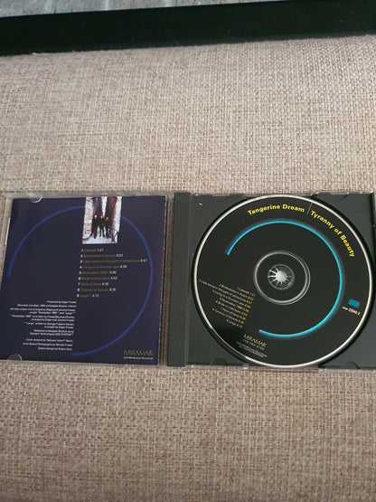 TANGERINE DREAM - TYRANNY OF BEAUTY CD 09006-23046-2 BMG