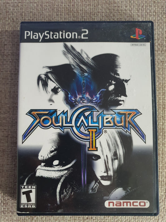 CIB Soul Calibur II (Sony PlayStation 2 PS2, 2003) Very Good